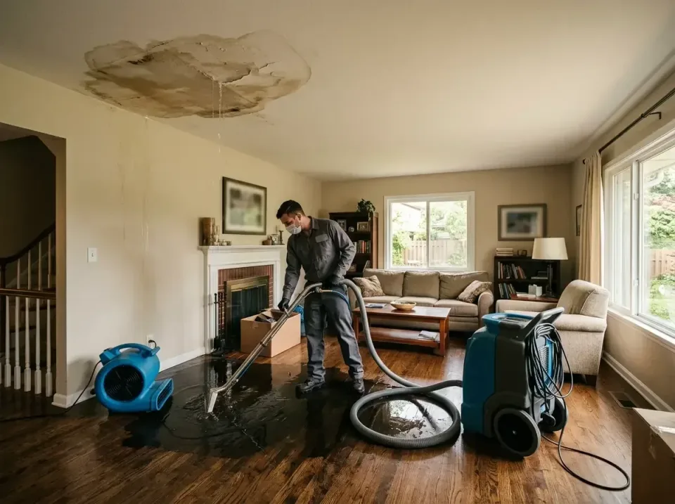 attic-pipe-burst-ceiling-drip-008 — frequently asked questions, Water Damage Restoration & Carpet Care in Palmetto Estates,…